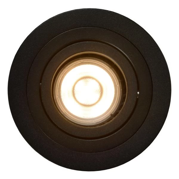 Lucide TUBE - Recessed spotlight - Ø 9,2 cm - 1xGU10 - Black - detail 2